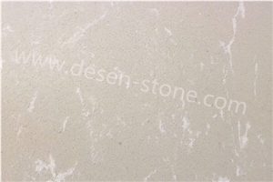 Shanna Beige Artificial Marble Engineered Stone Slabs&Tiles for Vanity Top