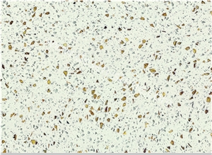 Silver Diamond Quartz Stone/Artificial Marble Stone Slabs&Tiles Floor