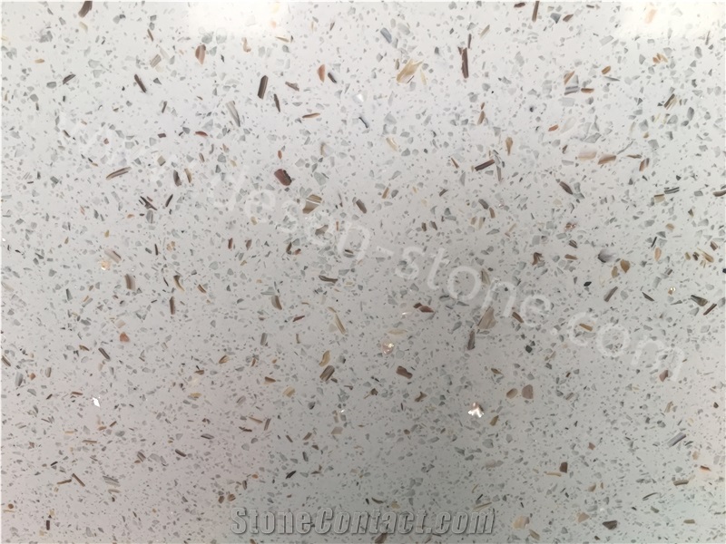 Star Shell Engineered Stone/Artificial Marble Stone Slabs&Tiles Linear