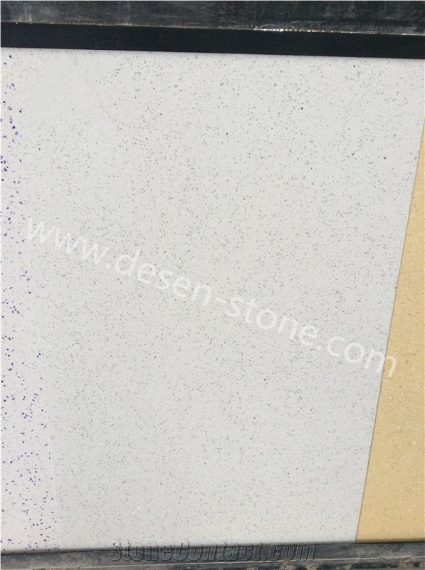 Star White Diamond Quartz Stone/Artificial Marble Stone Slabs&Tiles