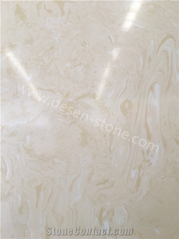 White Rose Quartz Stone Artificial Marble Stone Slabs Tiles