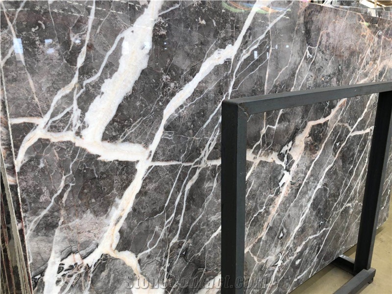 Casso Grey Marble Polished Slab/Tile/Cut to Size for Floor & Wall