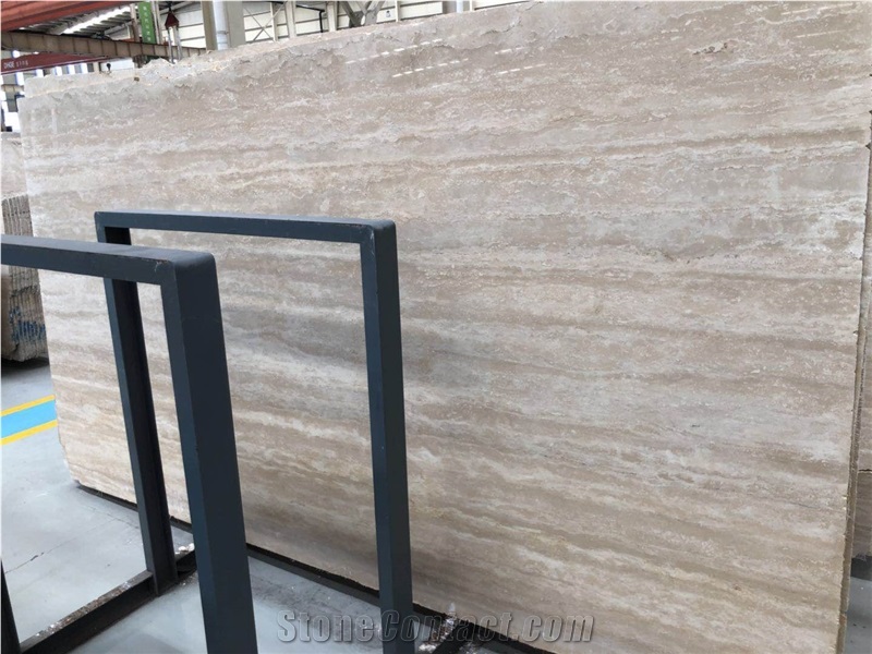 Italy Travertine Polished Slab/Tile/Cut to Size for Floor & Wall