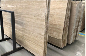 Italy Travertine Polished Slab/Tile/Cut to Size for Floor & Wall