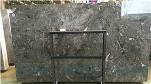 Rome Cloud Grey Marble Polished Slab/Tile/Cut to Size for Floor&Wall