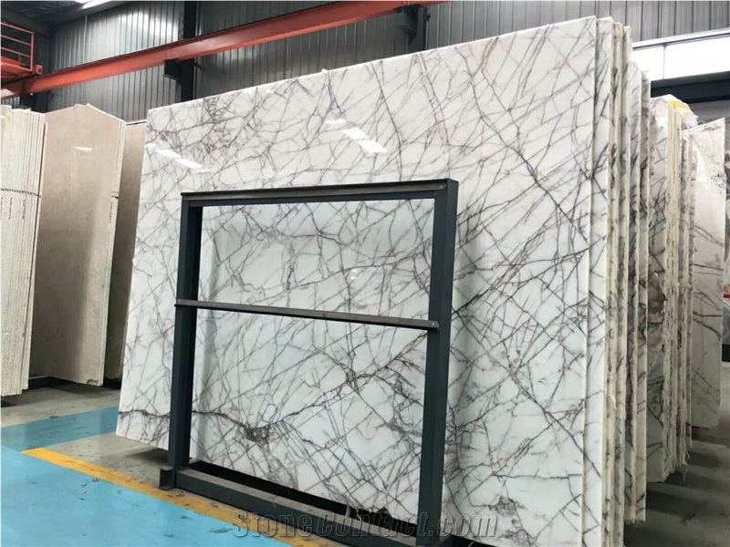 White Sequoia Marble Polished Slab/Tile/Cut to Size for Floor & Wall