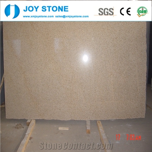 Cheap Flamed Beige Chinese Granite G682 Small Slab for Tiles Floor