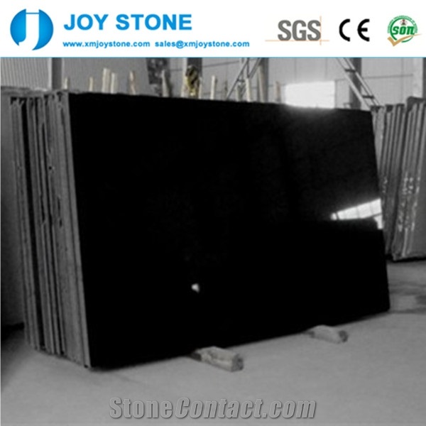 Whole Sales Polished Shanxi Absolute Taibai Black Granite Slabs