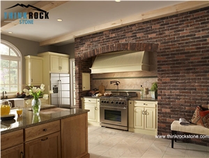 Antique Red Brick, for Faux Brick Wall Panels