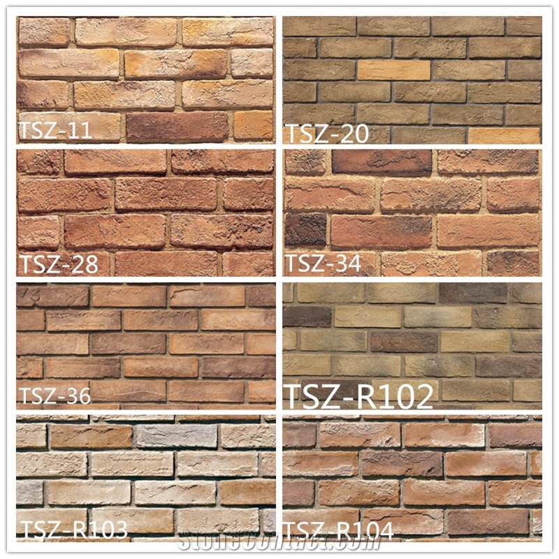 Brick Faux Stone Wall Panels