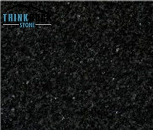 Diamond Black Granite Slabs ＆ Tiles for Wall Covering, Floor Covering