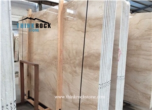 Dino Beige Polished Marble Slabs＆ Tiles for Cladding, Flooring