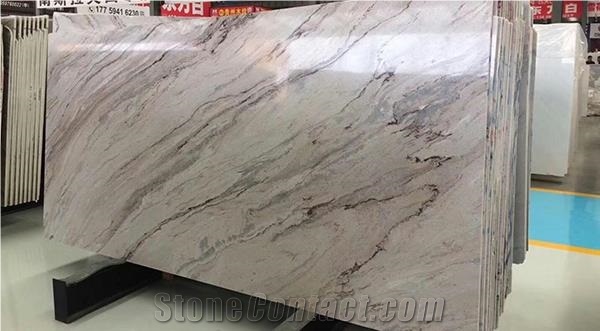 Mountain Water Veins China Shanshui Marble Slabs Beige Marble
