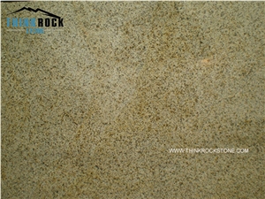 Shandong Yellow G350 Granite Slabs ＆ Tiles for Wall Covering, Floor