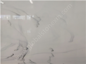 Calacatta White Granite Jade, Nano Glass, for Elegant Interior Decor