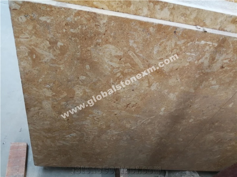Flower Gold/Brown/Yellow Sandstone Slabs&Tiles,For Exterior Decoration