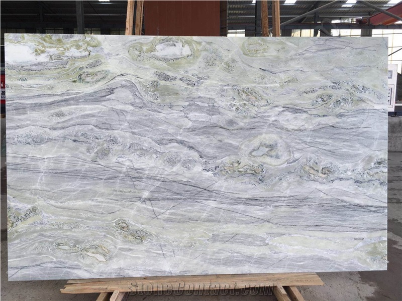 Magic Seaweed, Exotic Marble Slabs for Interior Decorations