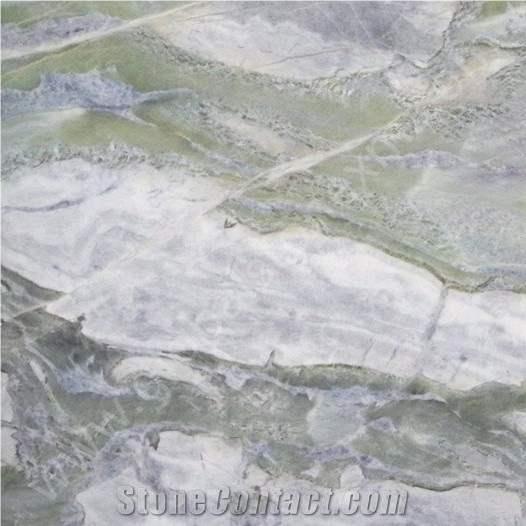 Magic Seaweed Green Marble Translucent Superb for Artifacts
