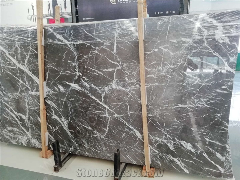 New Cyprus Grey Marble Slabs for Interior Decorations