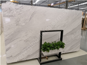 Volakas White Marble, Elegant Marble Slabs for Hotel Decorations
