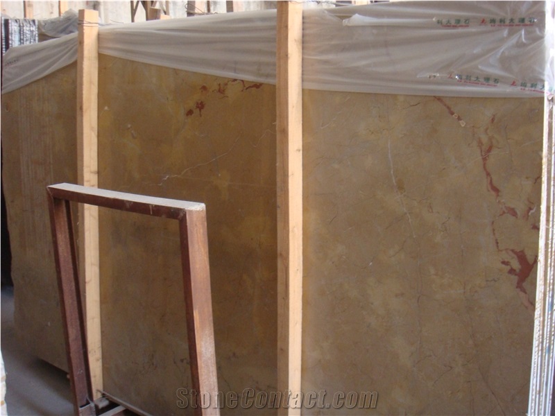 Poly Yellow Marble, Yellow Marble Slabs,Gold Marble Tiles,Strip,Slabs