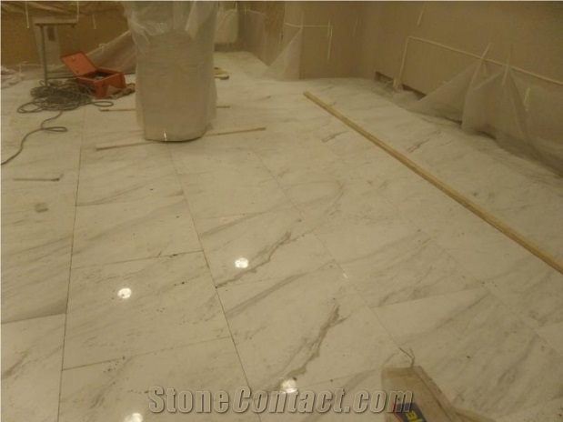 Wholesale Greece Volakas Flower Imperial Natural Stone Marble Slabs