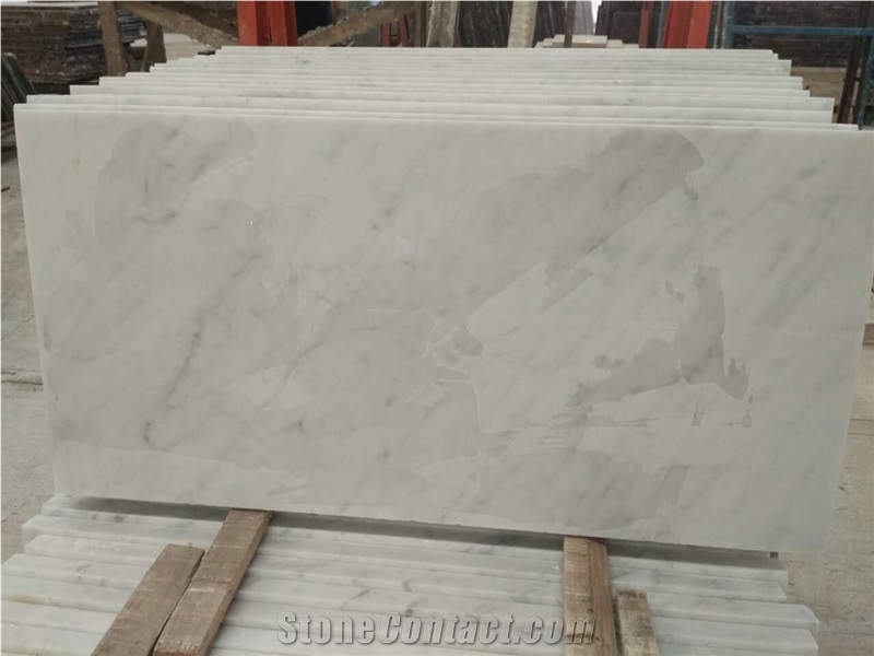 Wholesale Italy Bianco Carrara Cd Bianco Venato White Marble Slabs