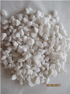 White Marble Tumbled Pebbles