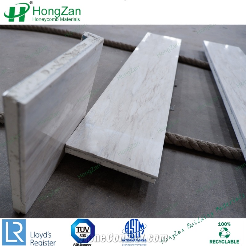Artificial White Marble Honeycomb Panels