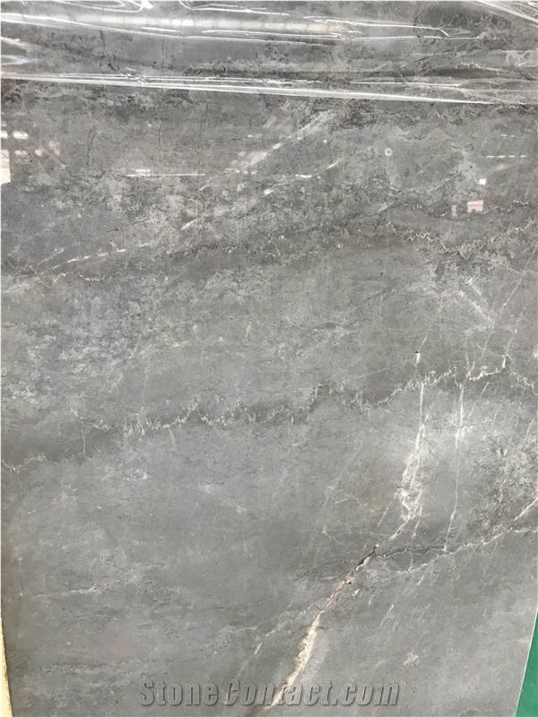 Ancient Grey Khaki Color Marble Slabs,Wall Floor Polished Tiles