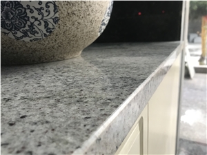 Bianco Kashmere White Granite Reception Table Work Design Tops
