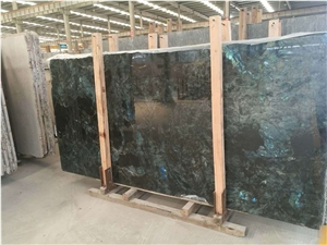 Blue Emerald Diamond Granite Labradorite Slabs,Wall Floor Tiles