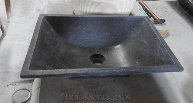 Blue Stone Bathroom Basin Sinks Wash Bowls,Round Bowls