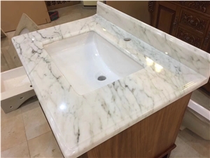 Emerald White Bathroom Vantiy Tops,Master Bath Tops,Bath Countertops