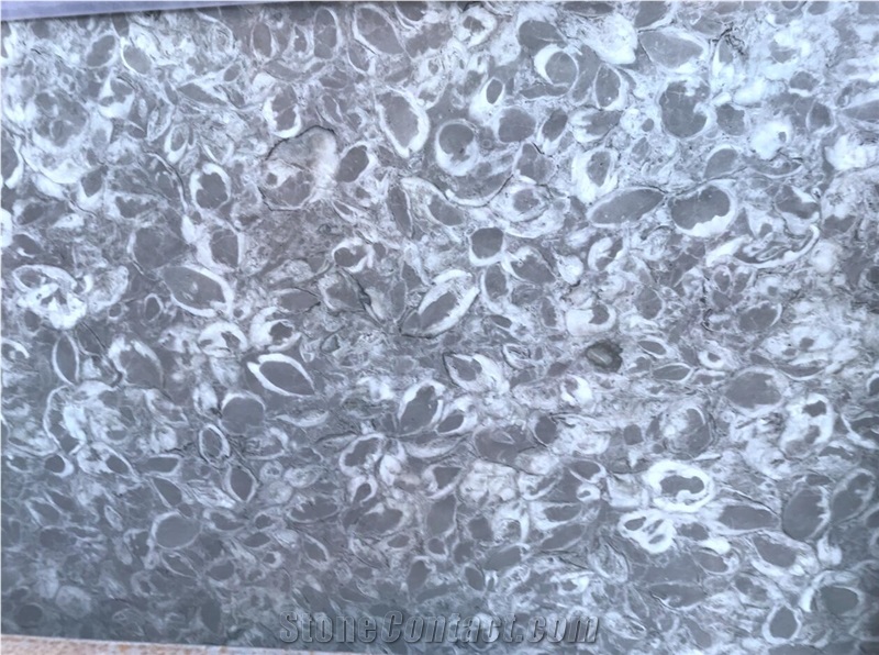 Flower Sea Grey Gray Crema Perlato Limestone Slabs,Wall Floor Tiles