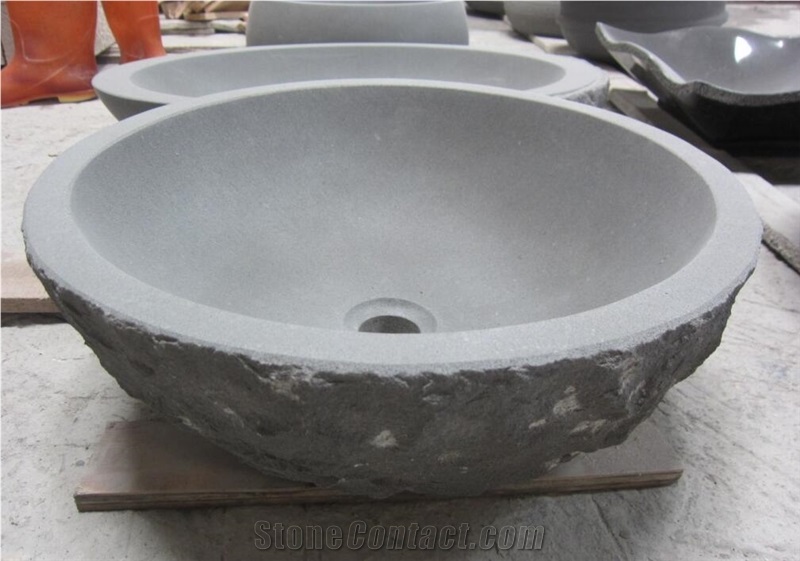 Grey Basalt Sinks 43x43x14,Bathroom Basins,Wash Bowls