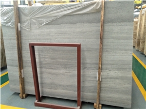 Guizhou Wood Grain Cream Beige Marble Slab,Floor Wall Cut-To-Size Tile