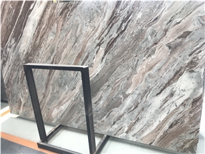 India Fantasy Brown Glacier Sands Marble Slab,Wall Floor Polished Tile