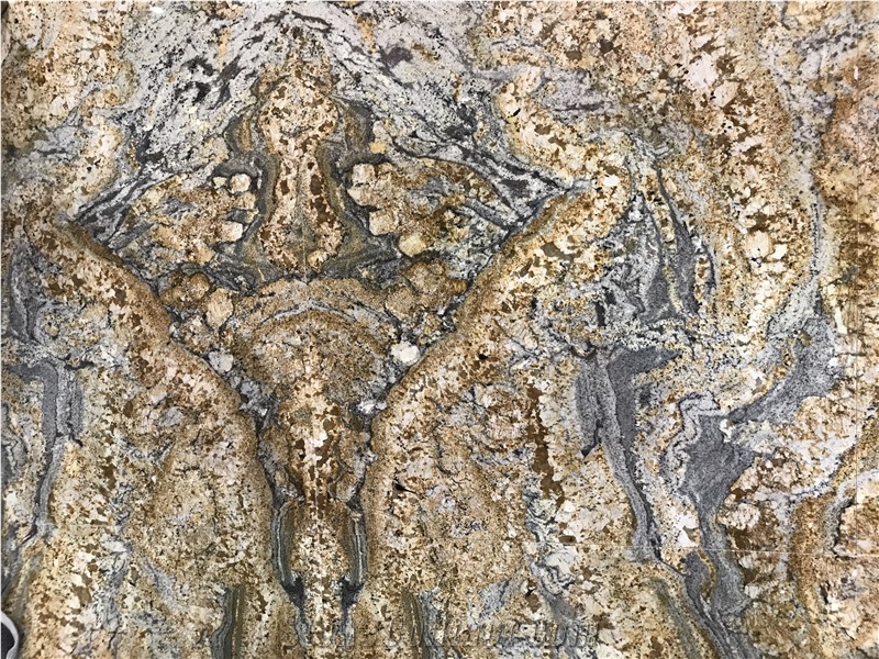 Namib Gold Golden Cascade Granite Slabs,Wall Floor Tiles