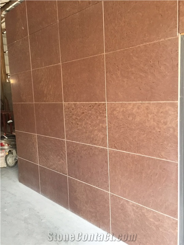 Purple Wooden Brown Wood Grain Vein Marble Slabs,Wall Floor Tiles