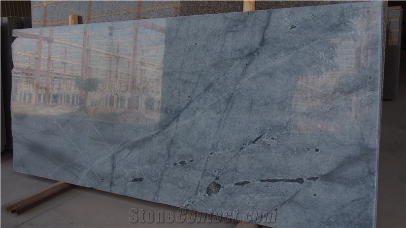 Venus Sky Blue Space Grey Marble Slabs,Wall Floor Polished Tiles