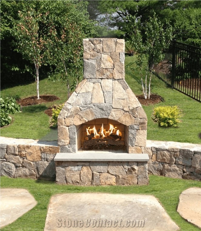 Outdoor Fireplace Kit Cape Cod Ma