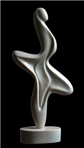 Black Marble Handcarvd Sculptures, Western Abstract Art Sculptures