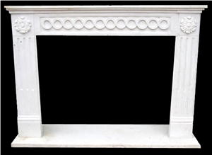 Brown Natural Sandstone Handcarved Fireplace Mantel,Fireplace Surround