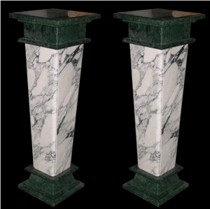 Column Table Bench Vase Marble Stone Fireplace Sculpture Handcarved