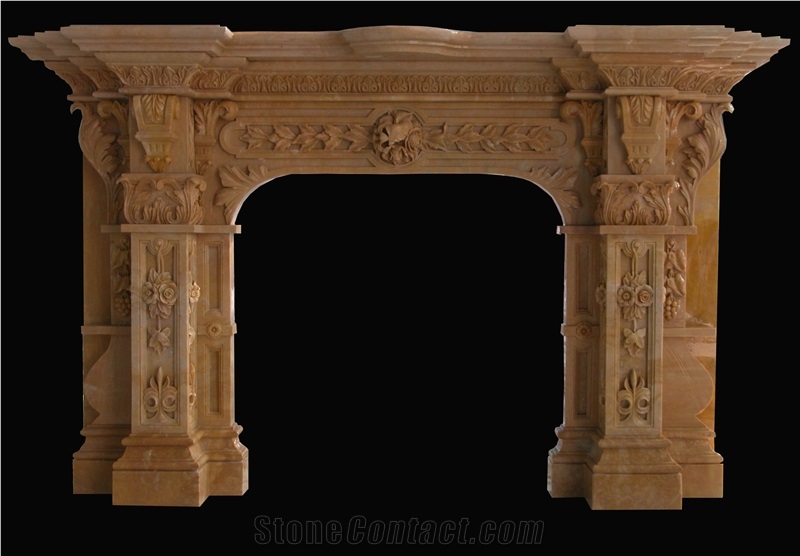 Fireplace Marble Mantel