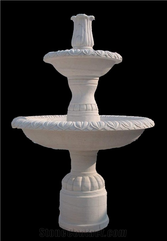 Fountain Animals Marble Stone Handcarved Sculpture