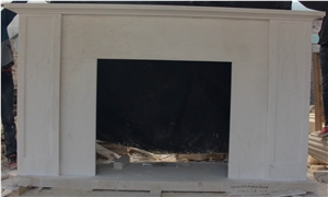 Hand Carved Marble Stone Fireplace