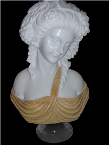 Hand Carved Marble Western Style Sculpture