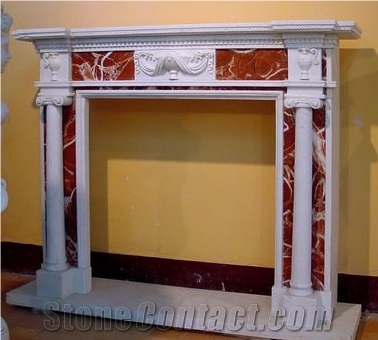 Marble Fireplace Mantel Mantel Fireplace Surround